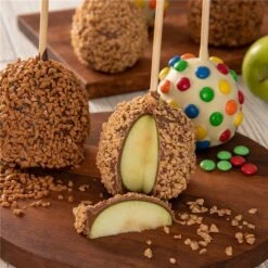 Belgian Chocolate Covered Celebration Caramel Apples