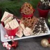 Belgian Chocolate Holiday Bark Collection -Cheap Gift Baskets Store Belgian Chocolate Holiday Bark Collection