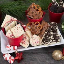 Belgian Chocolate Holiday Bark Collection