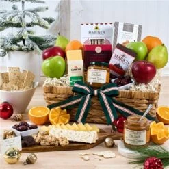 Christmas Fruit Basket Gift