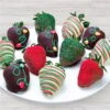 Christmas Lights Chocolate Covered Strawberries -Cheap Gift Baskets Store Christmas Lights Chocolate Covered Strawberries