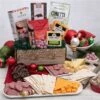 Happy Holidays Sweet And Savory Gift Box -Cheap Gift Baskets Store Christmas Sweet and Savory Gift Box