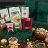 Gourmet Holiday Chocolate And Cookies Gift Box -Cheap Gift Baskets Store Gourmet Holiday Chocolate and Cookies Gift Box