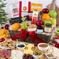 Holiday Fruit Gift Basket