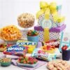 International Happy Birthday Gift Tower 1 International Happy Birthday Gift Tower -Cheap Gift Baskets Store International Happy Birthday Gift Tower