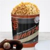 San Francisco Giants Popcorn Tin -Cheap Gift Baskets Store San Francisco Giants Popcorn Tin